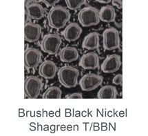 Brushed Black Nickel Finish
