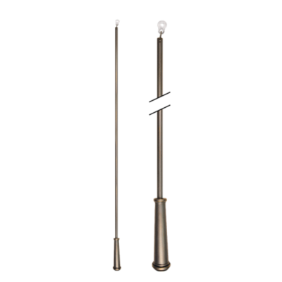 48" Baton with Plastic Attachment /MS