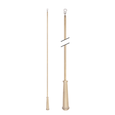48" Baton with Plastic Attachment /STG
