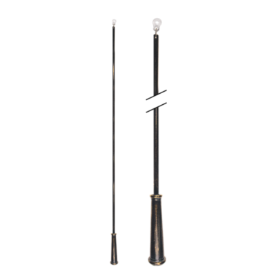 48" Baton with Plastic Attachment /WB