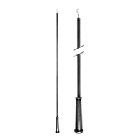 36" Baton with Steel Clip /PT