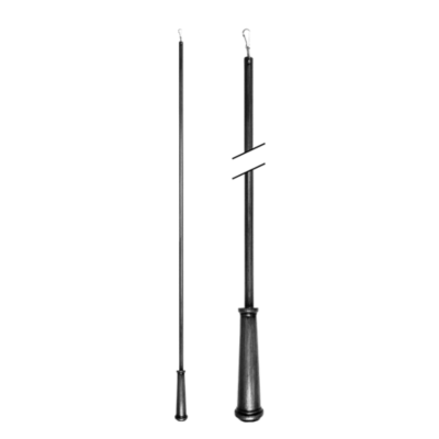 36" Baton with Steel Clip /PT