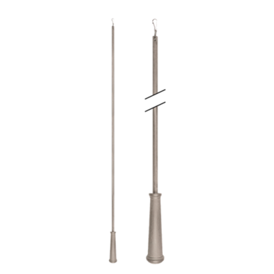 36" Baton with Steel Clip /RTA