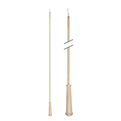 36" Baton with Steel Clip /STG