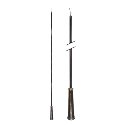 36" Baton with Steel Clip /WB