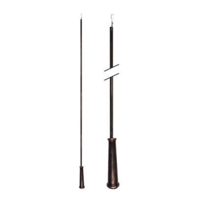 48" Baton with Steel Clip /IC
