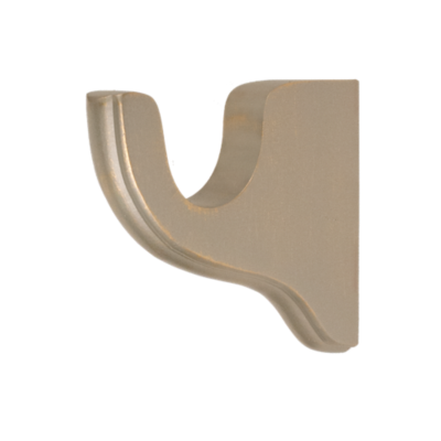 2" Flushmount Single Bracket, 3 1/2" Return /AS