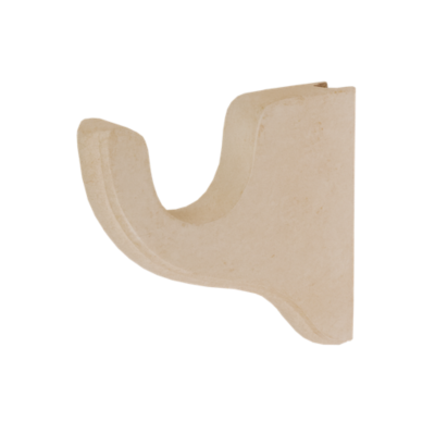 2" Flushmount Single Bracket, 3 1/2" Return /SL