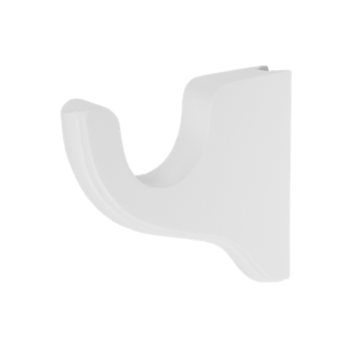 2" Flushmount Single Bracket, 3 1/2" Return /WH