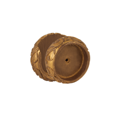 1 3/8" Iron Scroll Inside Mount /AG