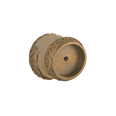 1 3/8" Iron Scroll Inside Mount /AP