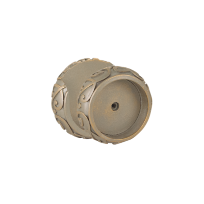 1 3/8" Iron Scroll Inside Mount /AS
