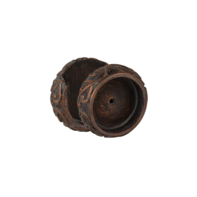 1 3/8" Iron Scroll Inside Mount /CP