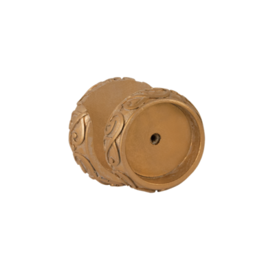 1 3/8" Iron Scroll Inside Mount /GLD