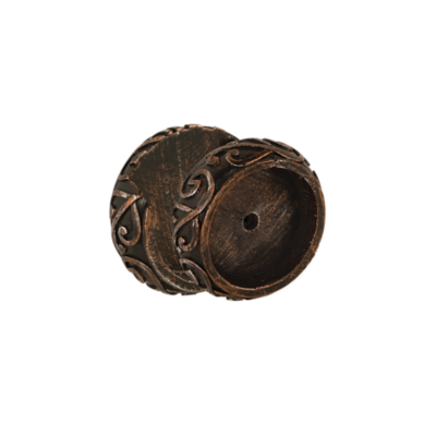 1 3/8" Iron Scroll Inside Mount /IC