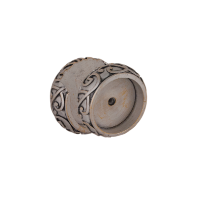 1 3/8" Iron Scroll Inside Mount /MS