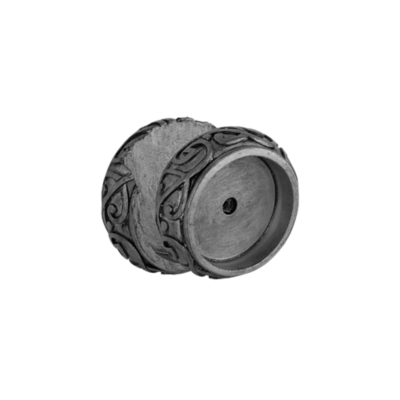 1 3/8" Iron Scroll Inside Mount /PT