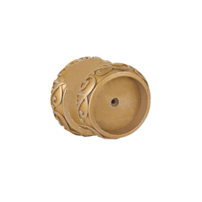 1 3/8" Iron Scroll Inside Mount /RG