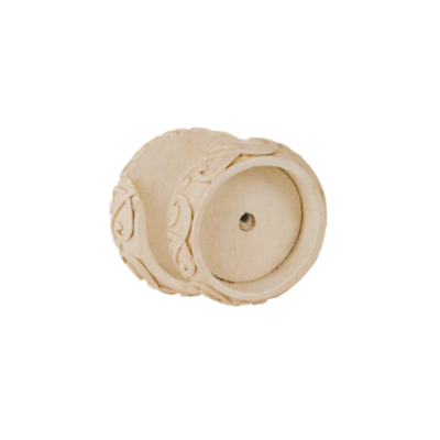1 3/8" Iron Scroll Inside Mount /SL
