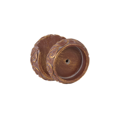 1 3/8" Iron Scroll Inside Mount /TAG