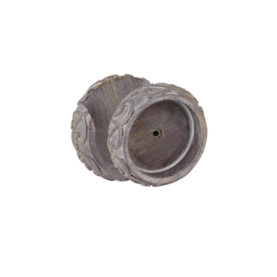 1 3/8" Iron Scroll Inside Mount /WEA