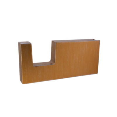 2" Square Bracket /RG, 6" Return Finestra Custom Hardware