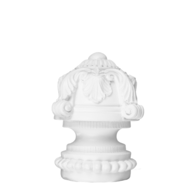 3" Alexa Finial /WH