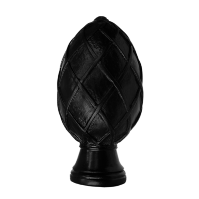 2" Basket Weave Egg Finial /SK