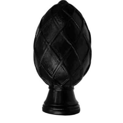 3" Basket Weave Egg Finial /SK