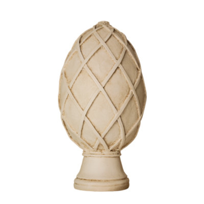 2" Basket Weave Egg Finial /SL