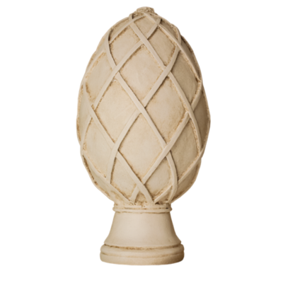 3" Basket Weave Egg Finial /SL