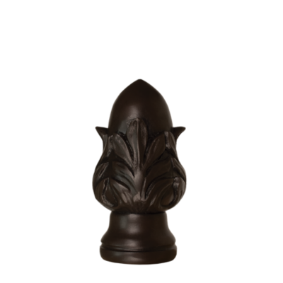 1 3/8" Crowned Acorn Finial /DC