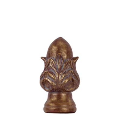1 3/8" Crowned Acorn Finial /TAG