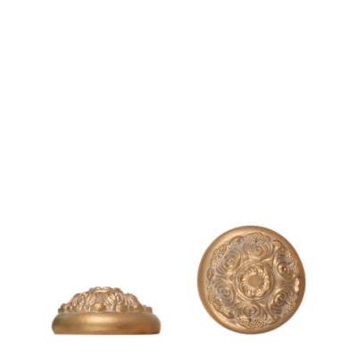 1 3/8" Emperor End Cap /GLD