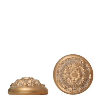 3" Emperor End Cap /GLD
