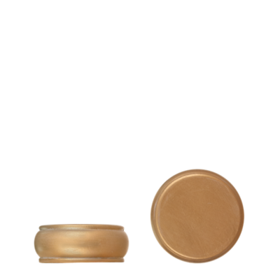 1 3/8" Plain End Cap /GLD