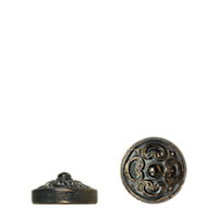 1 3/8" Royal Medallion End Cap /WB