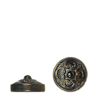 2" Royal Medallion End Cap /WB
