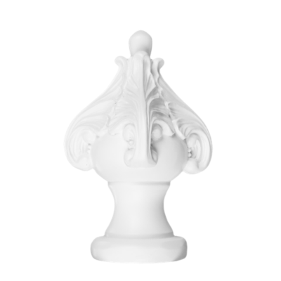 3" Isabella Finial /WH