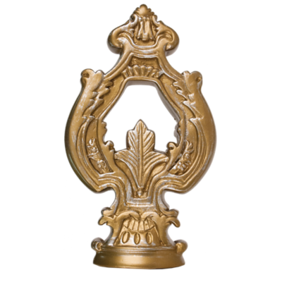 3" Keystone Finial /RG
