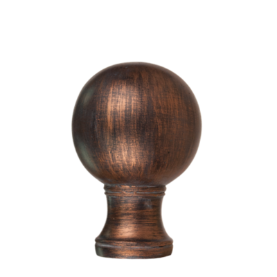 2" Plain Ball Finial /CP