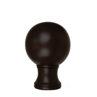 2" Plain Ball Finial /DC
