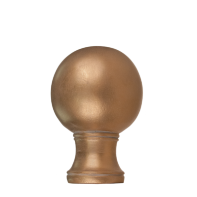 2" Plain Ball Finial /GLD