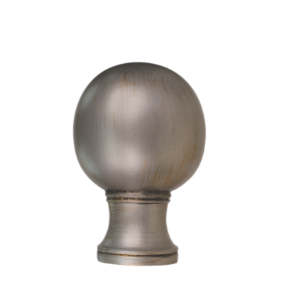 2" Plain Ball Finial /MS