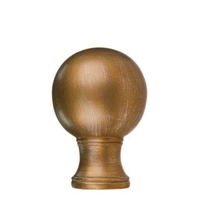 2" Plain Ball Finial /RG