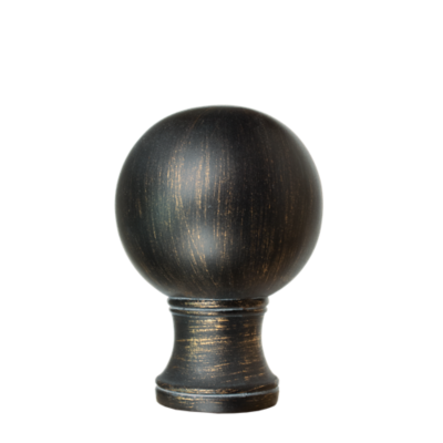 2" Plain Ball Finial /WB