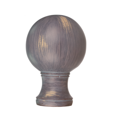 3" Plain Ball Finial /WEA
