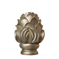 2" Royal Crest Finial /AS