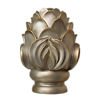 3" Royal Crest Finial /AS