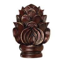 3" Royal Crest Finial /CHI